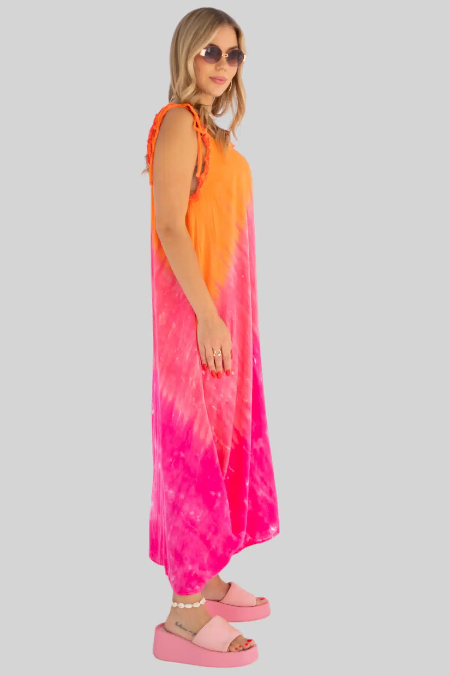 Orange/pink straps dress 3 0S3A9154 Photoroom scaled