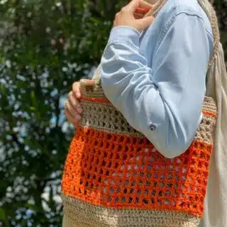 sunset tote