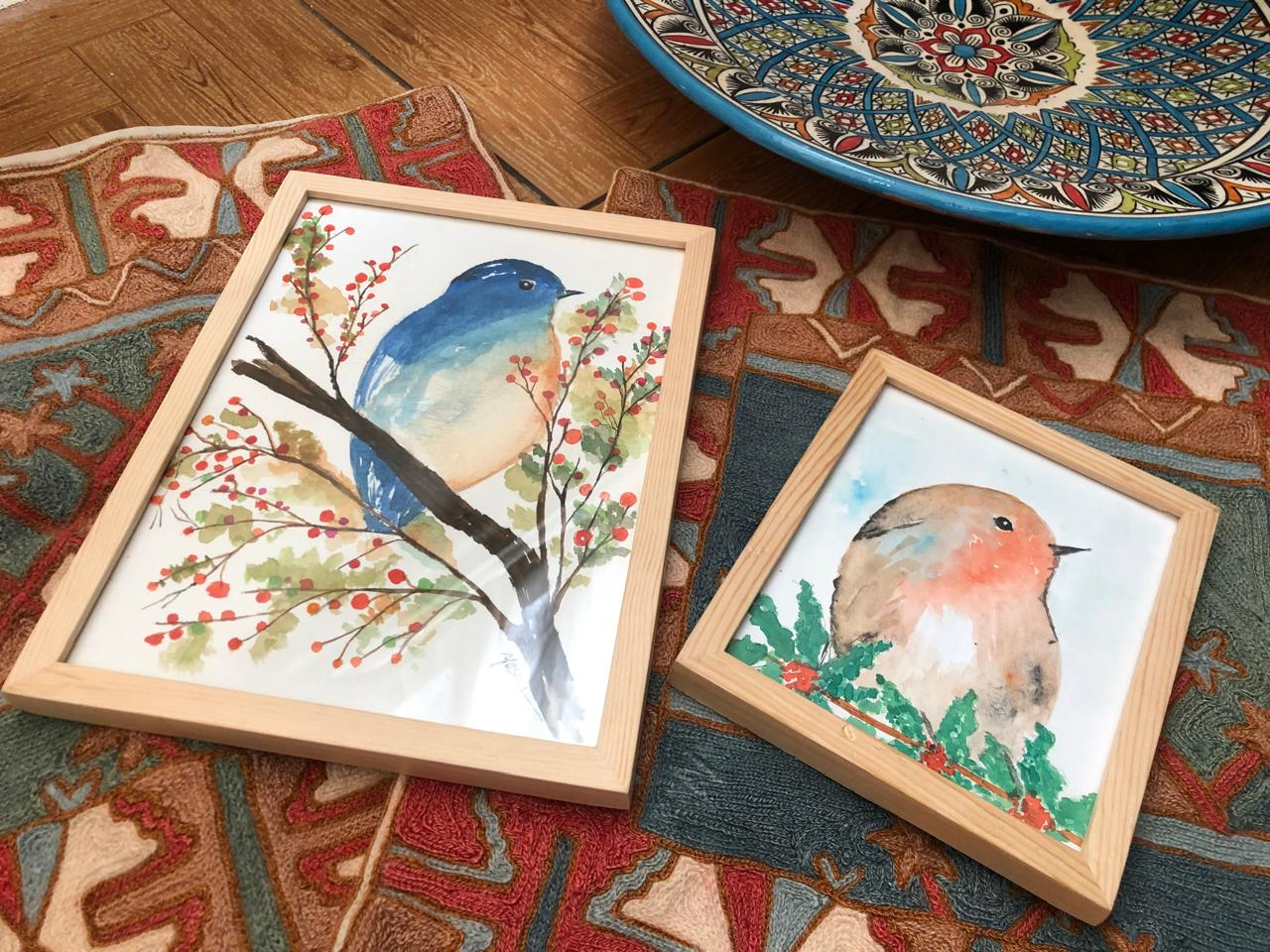 the blue bird & the Simon bird 2 the two birds togerther