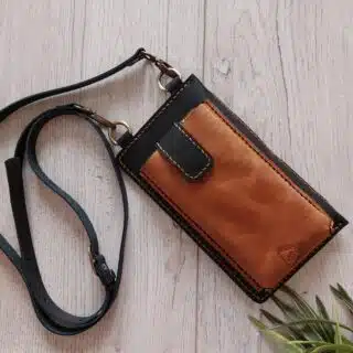 Mobil bag leather