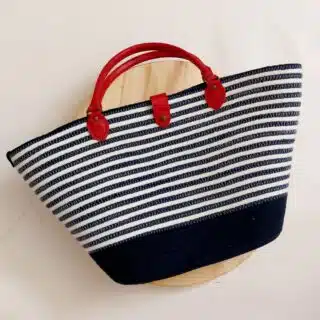 Marina cotton cord beach handbag