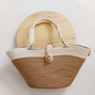 Ramla jute rope beach handbag