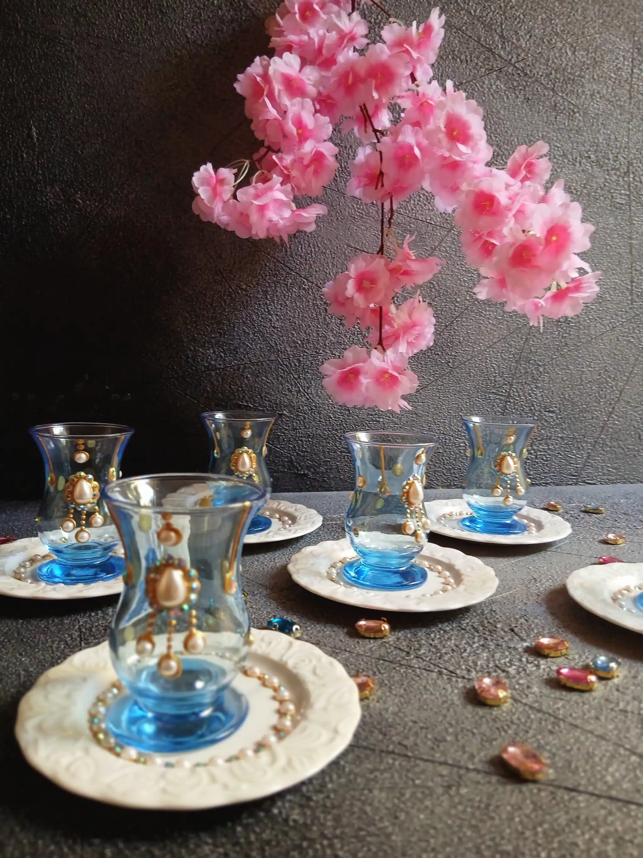 Royal tea glass set 1 Royal tea glass set