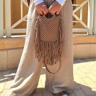 Macrame bag