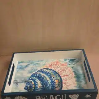 Beach house tray