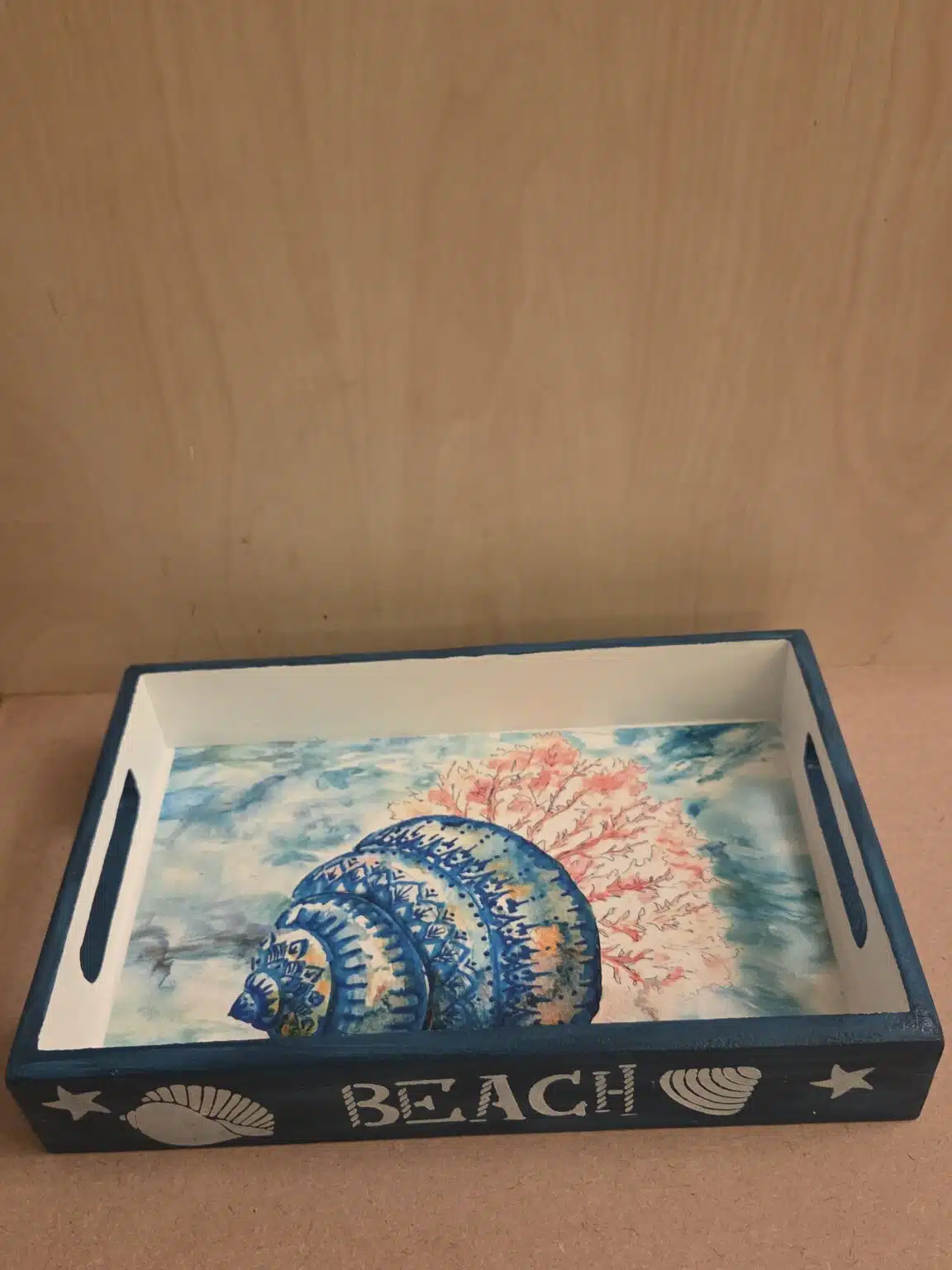 Beach house tray 1 Beach house tray