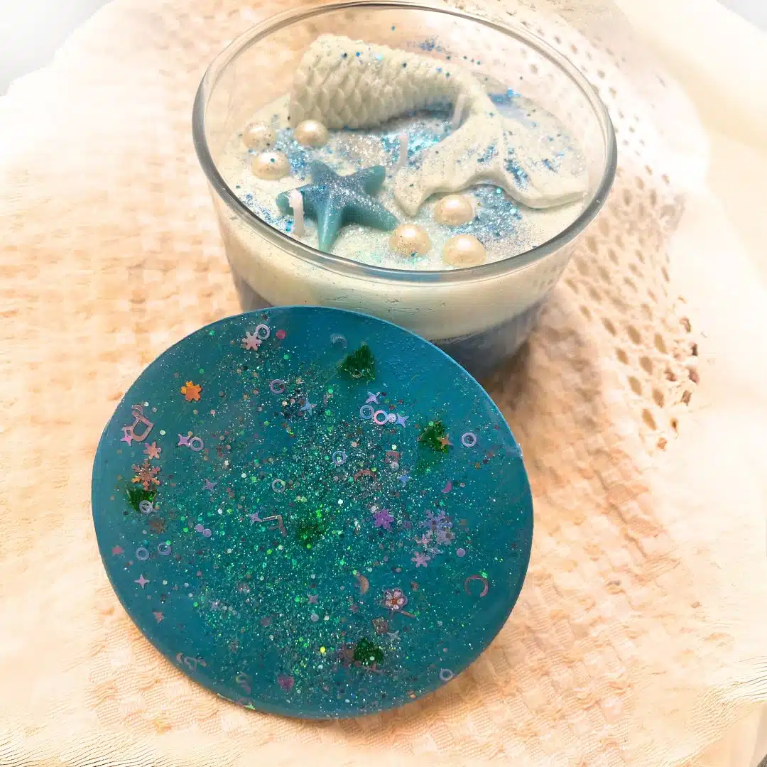 Sea candle jar 3 sea candle jar