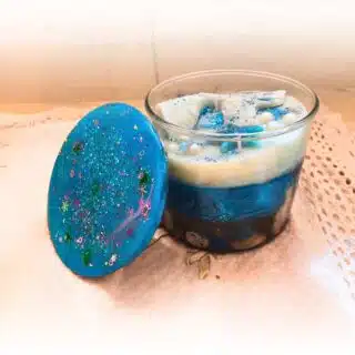 sea candle jar