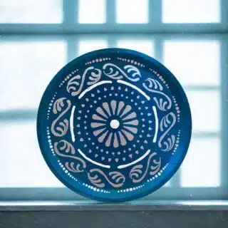 blue mandala decore