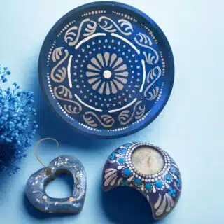 blue mandala decore