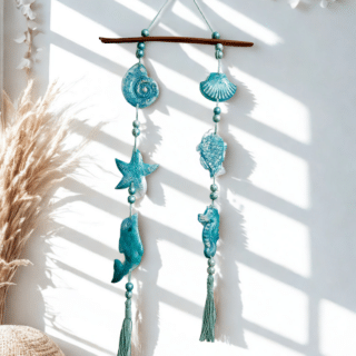 Soft Shell Harmony Boho wall art