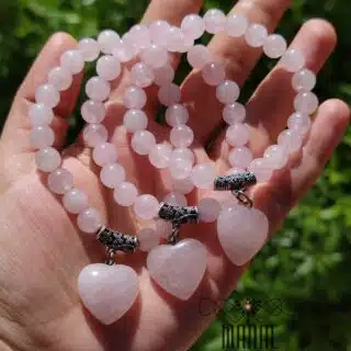 high-quality rose quartz bracelets
