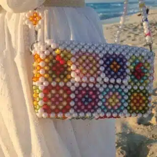 Sara's beaded bag