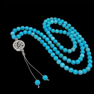Artist Tamer Hosny's rosary, 3*1 rosary, silver-plated copper pendant