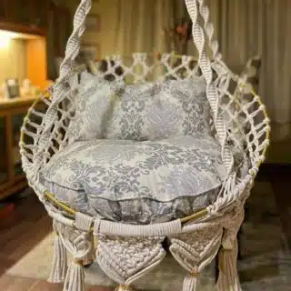 Macramé swing
