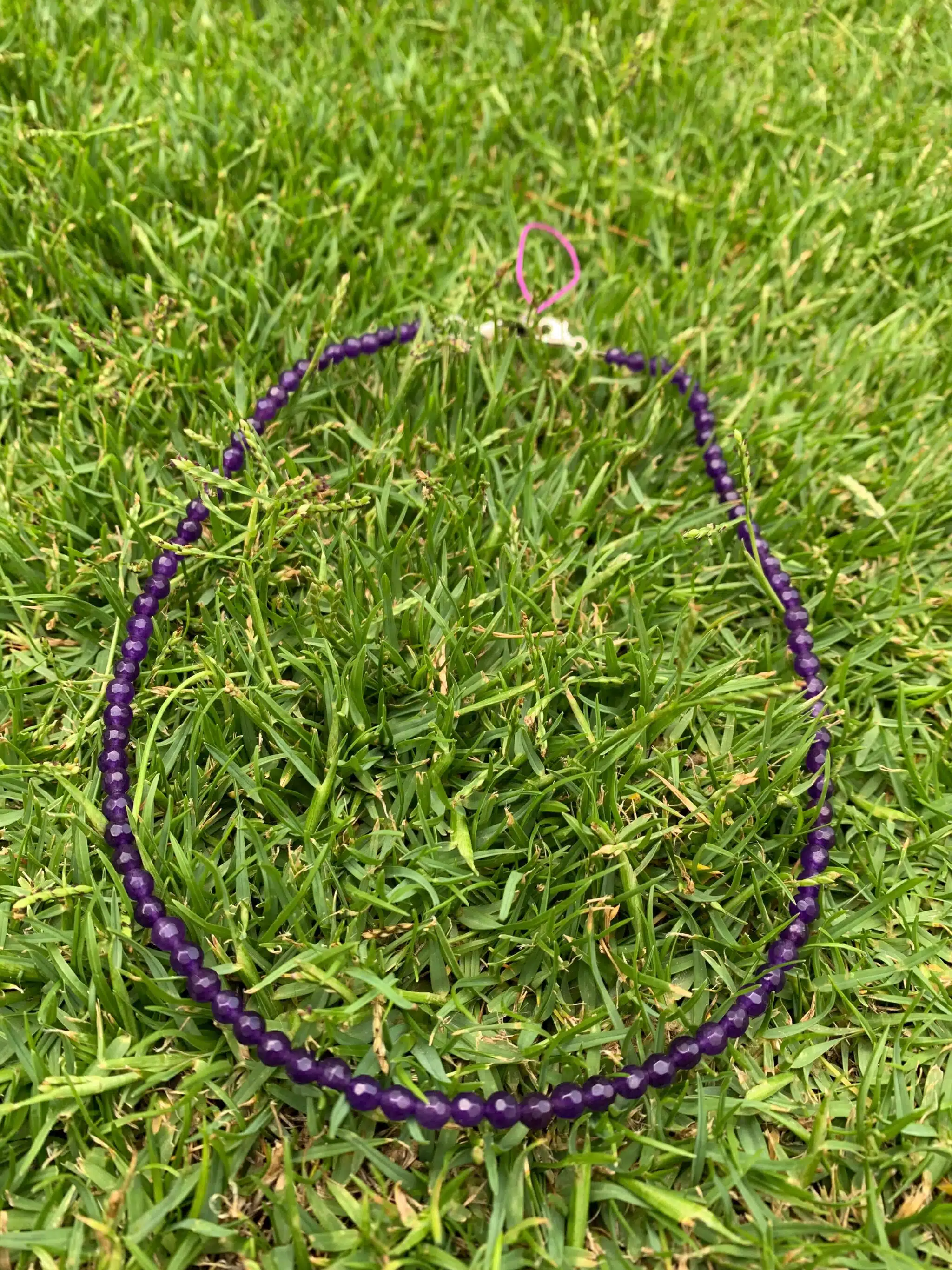 Handmade Chinese 925 Silver Amethyst Necklace/Mobile Holder 3 IMG 20250622 WA0020 scaled