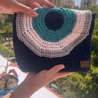 Ocean Eye Clutch