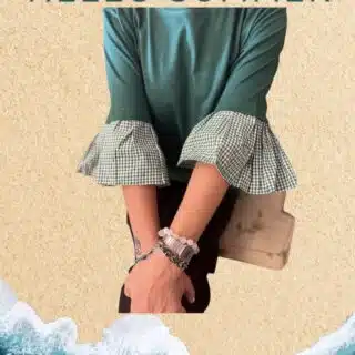 Green tee with sleeves