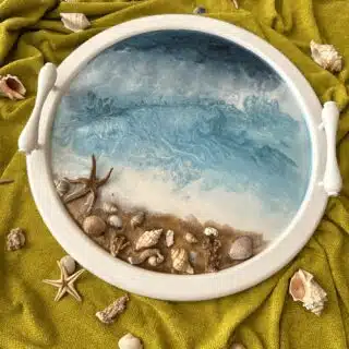 Ocean serving tray