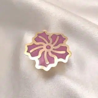 خاتم من النحاس المطلي دهب و ملون