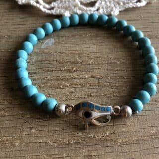 Silver 925 Eye of Horus bracelet