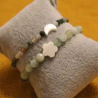 Greenish Stones Set