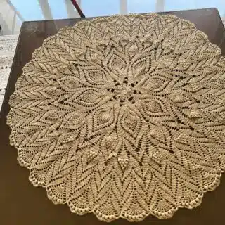 Crochet doily
