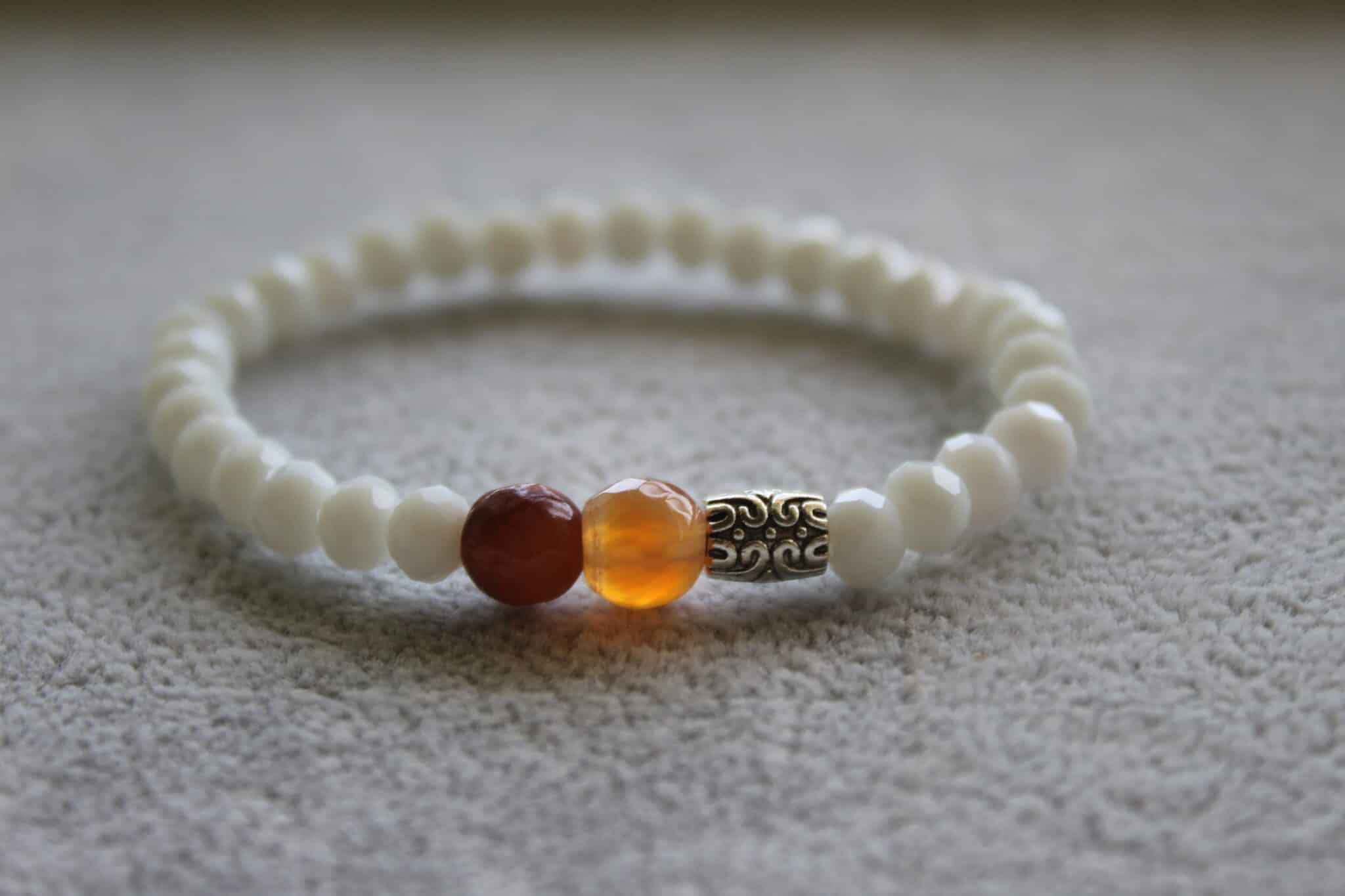 White crystals bracelet 1 White crystals bracelet