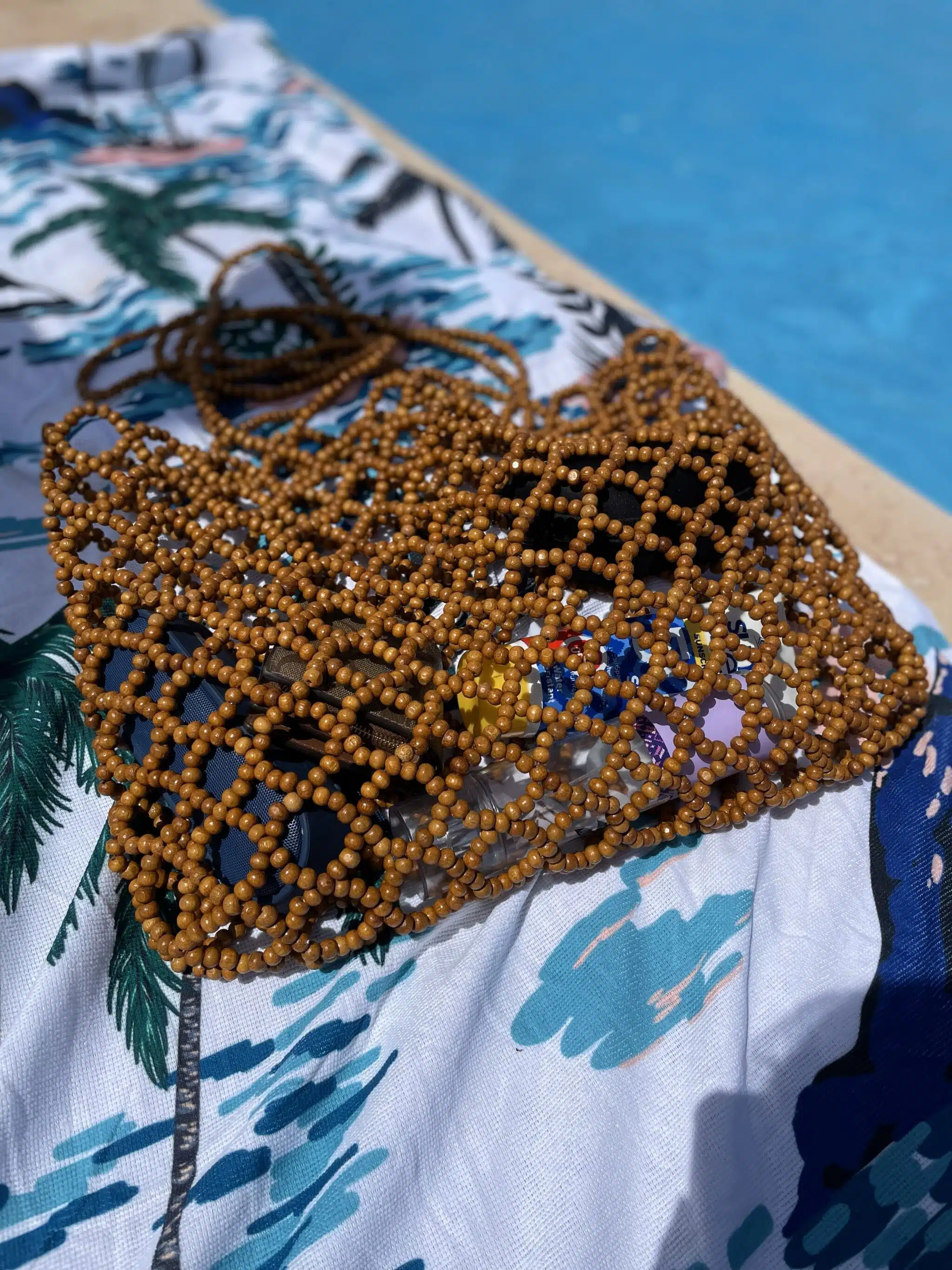 Blossom tote bag 1 summer bag , fits everything