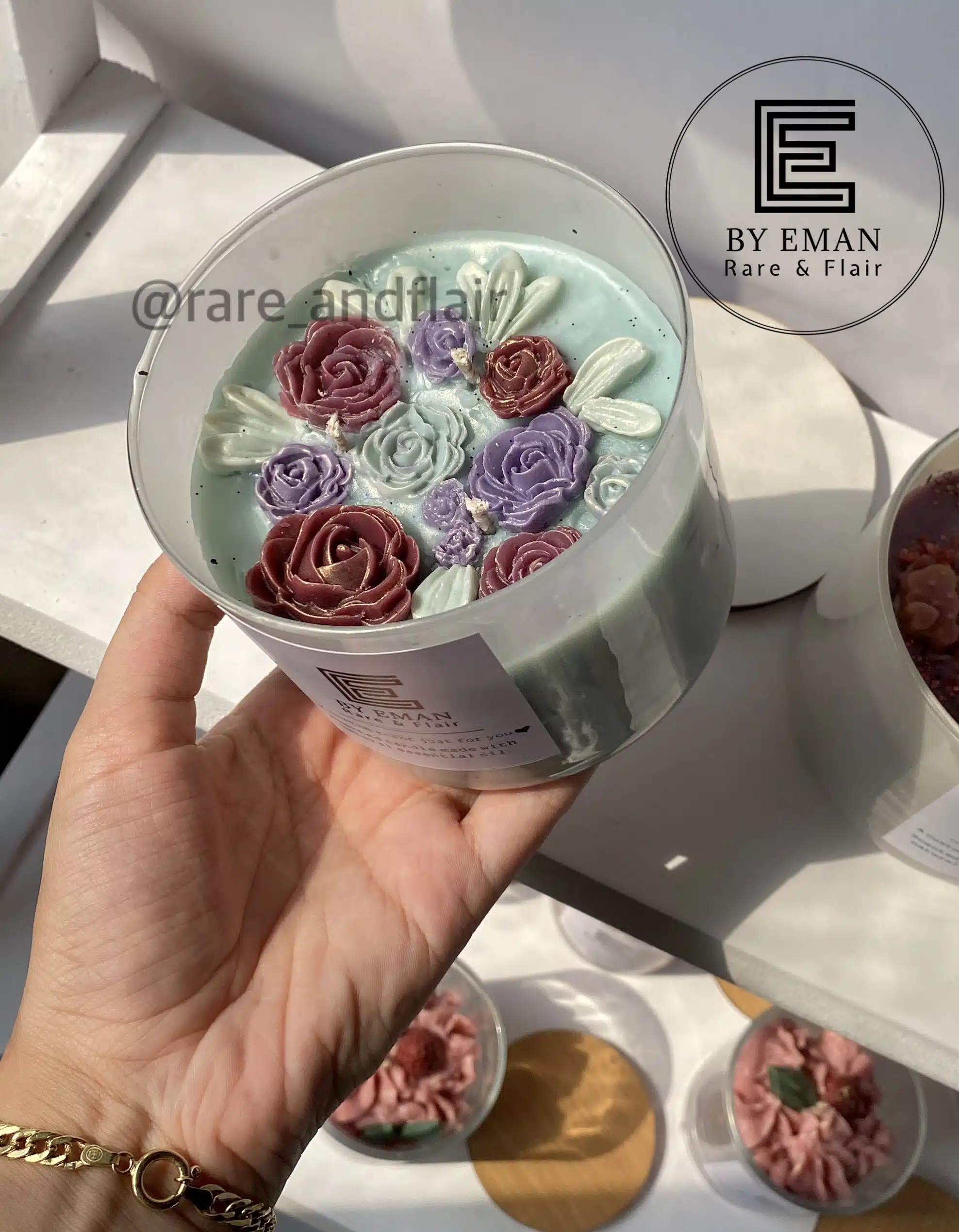 Gardenia candle 1 Gardenia candle