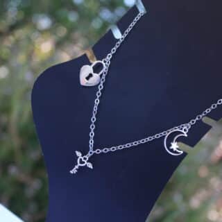 Dangling Silver Anklet