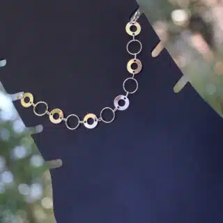 Circular Golden Anklet