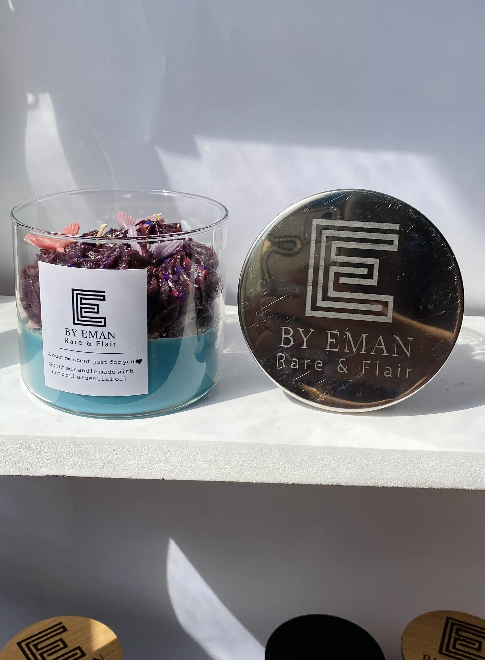 Mermaids scented candle 6 IMG 4946 scaled