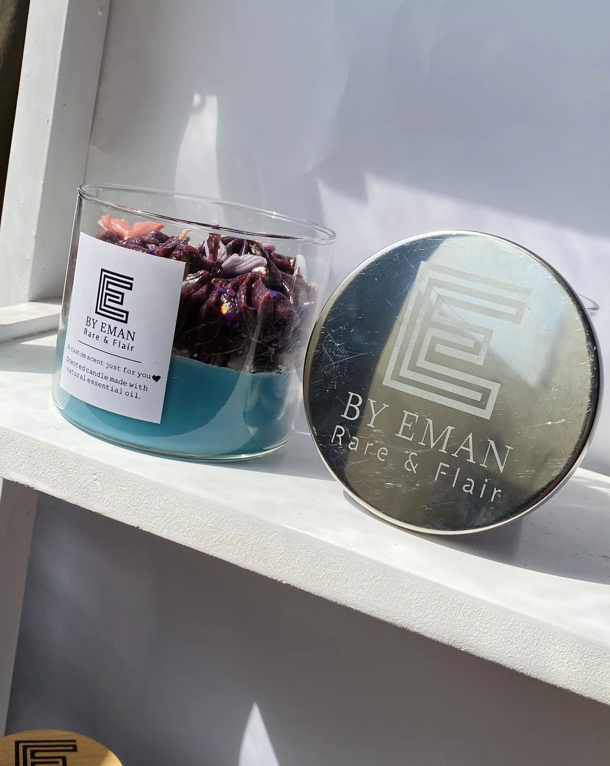 Mermaids scented candle 1 Mermaids scented candle