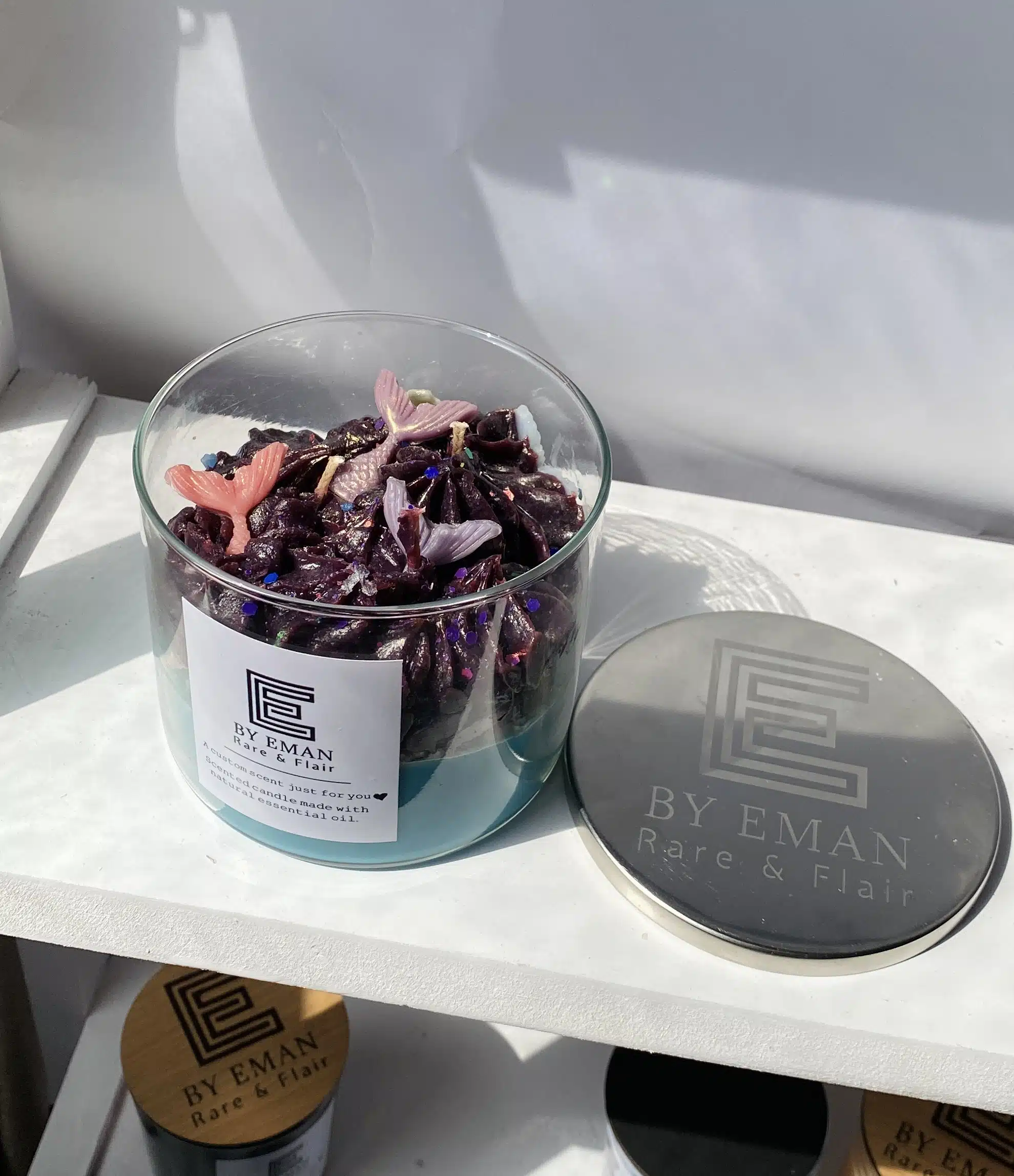 Mermaids scented candle 5 IMG 4949 scaled