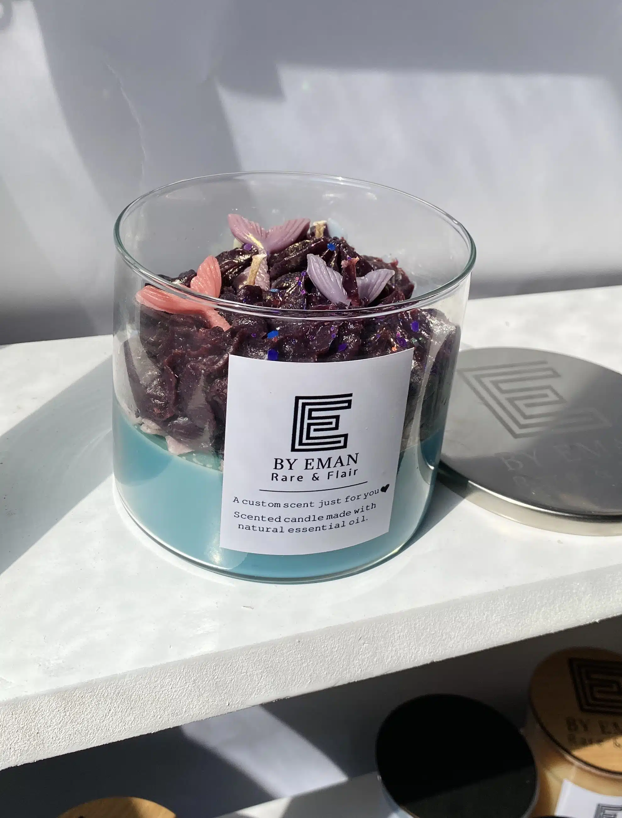 Mermaids scented candle 2 IMG 4952 scaled