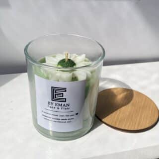 Summery candle