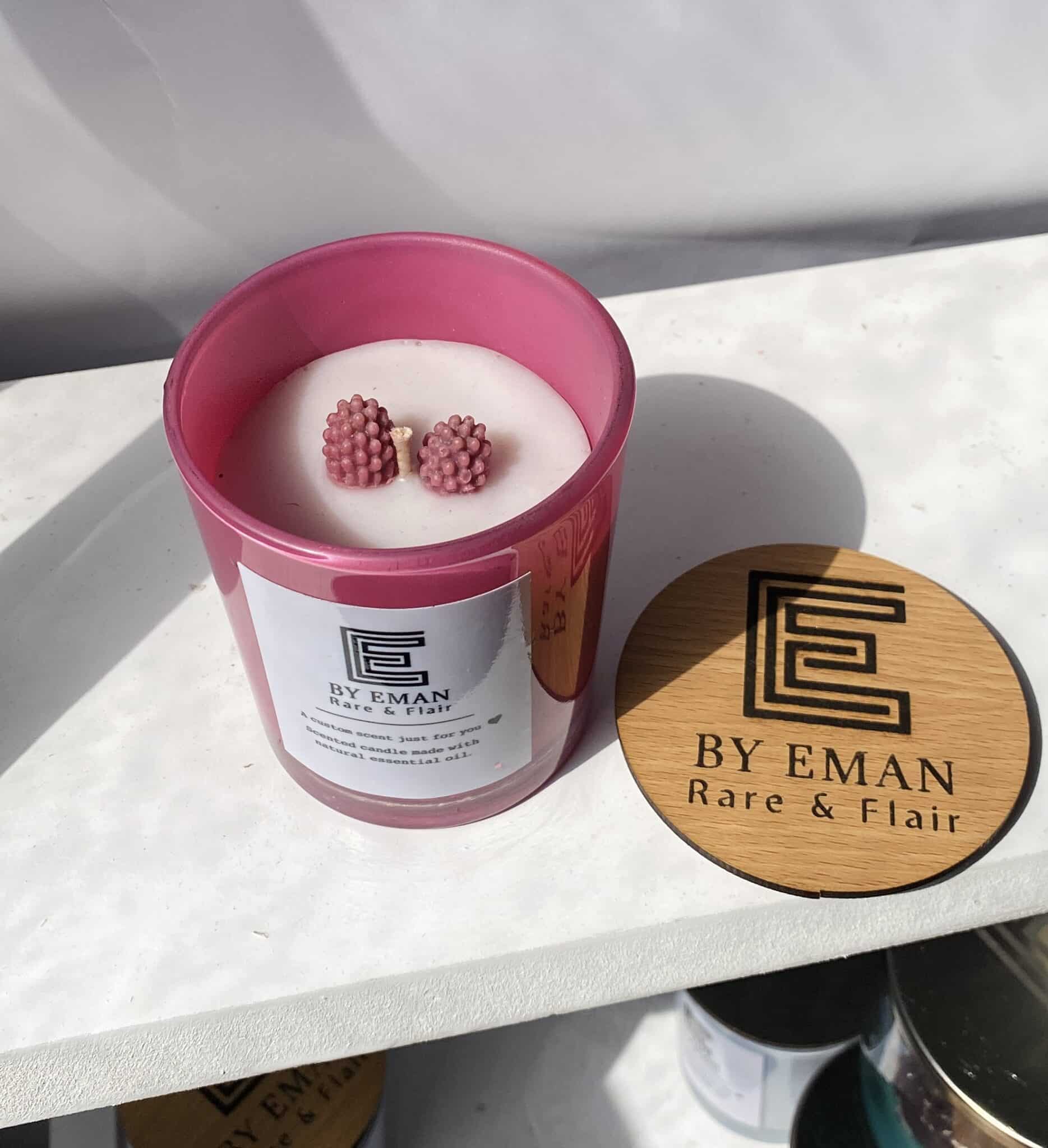 Rose glow candle 3 IMG 4971 scaled