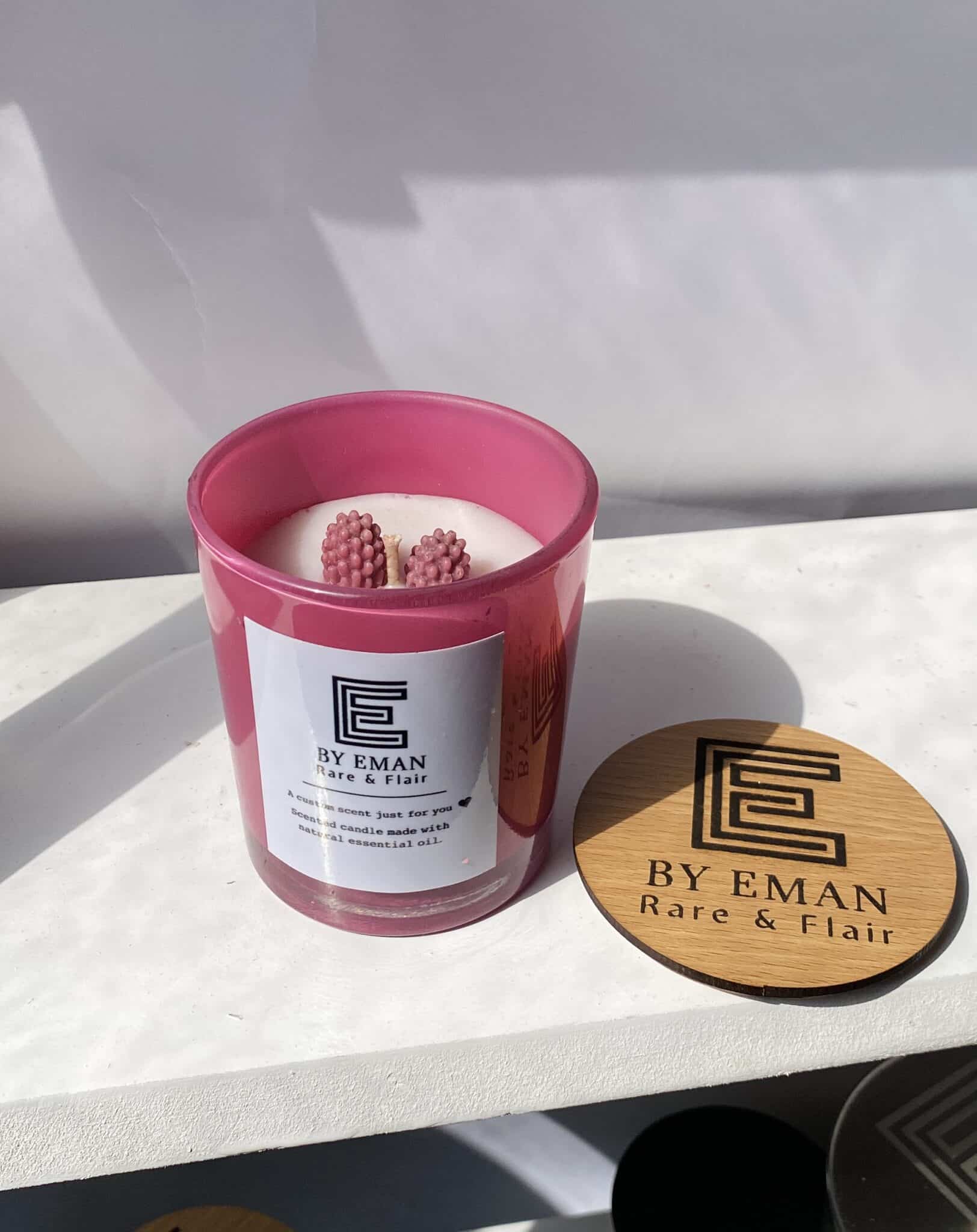 Rose glow candle 2 IMG 4972 scaled