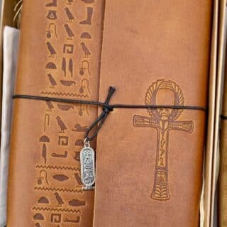 Key of Life Leather notebook