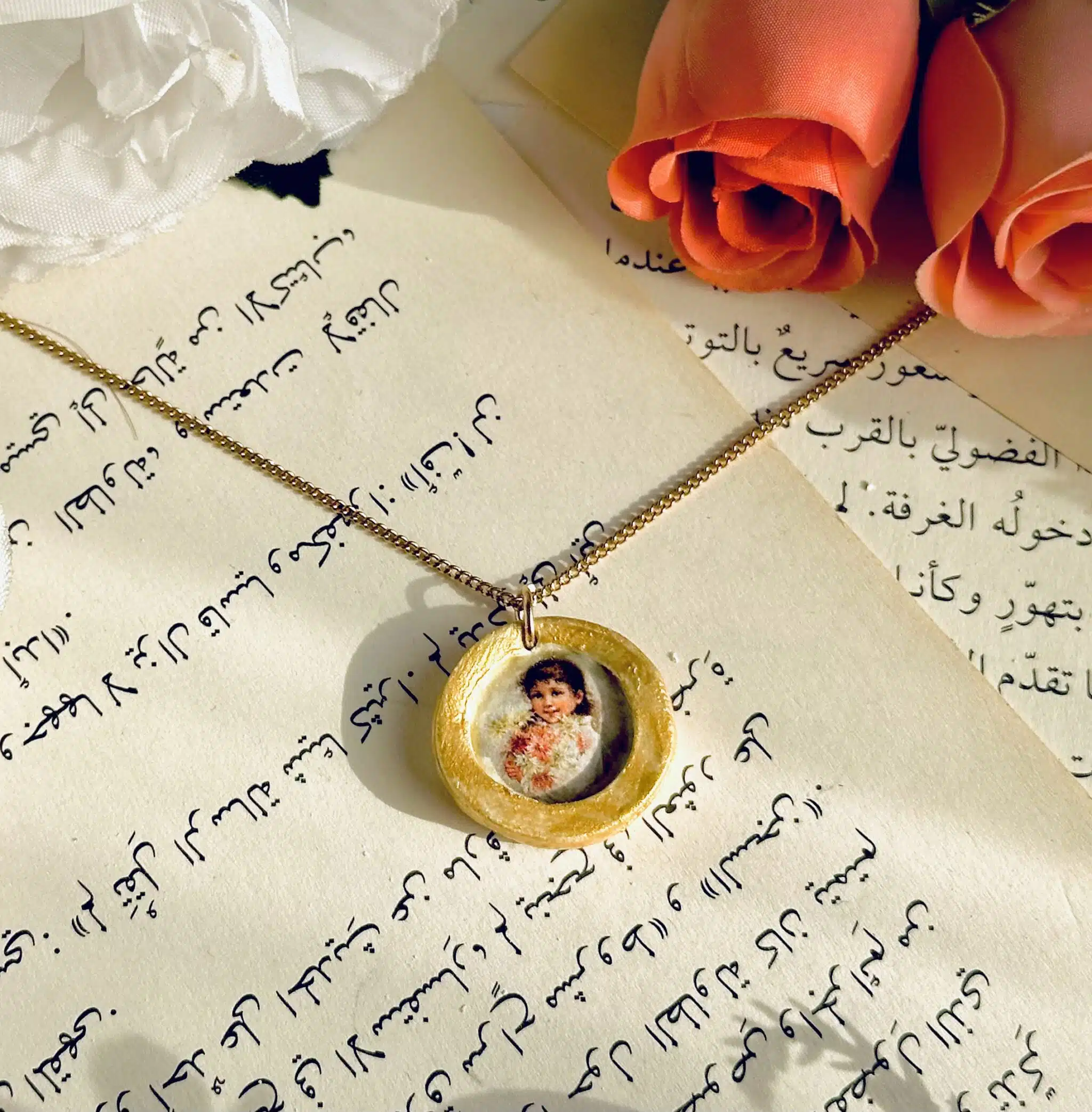 Vintage frame Necklaces 4 IMG 5560 scaled