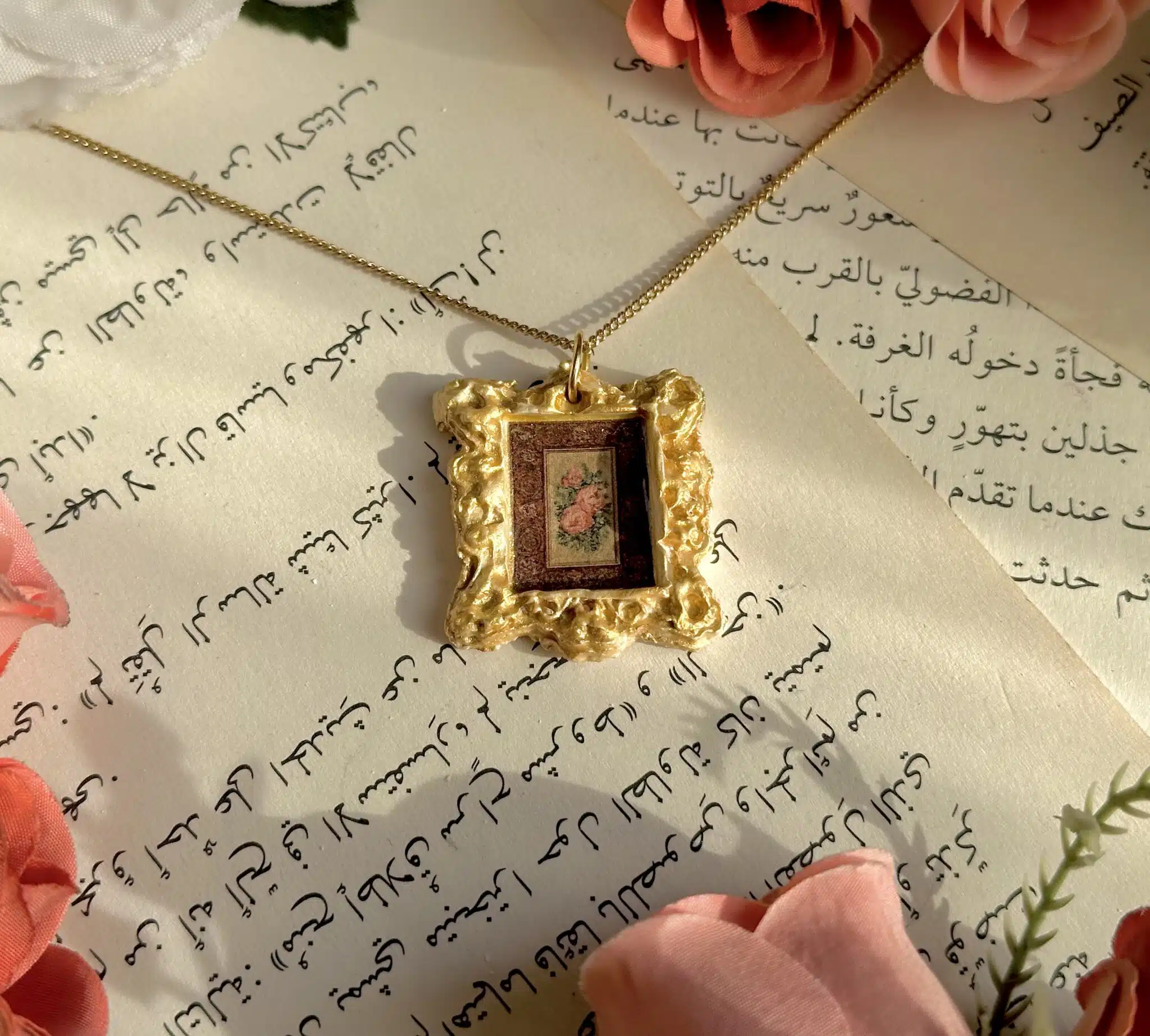 Vintage frame Necklaces 3 IMG 5561 scaled