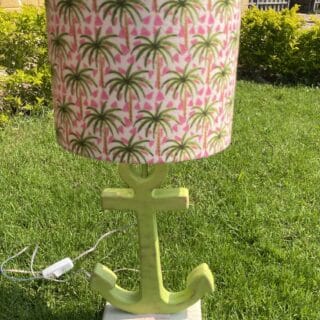 Green Anchor Side Lamp