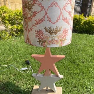 Coral Sea Star Summer Side Lamp