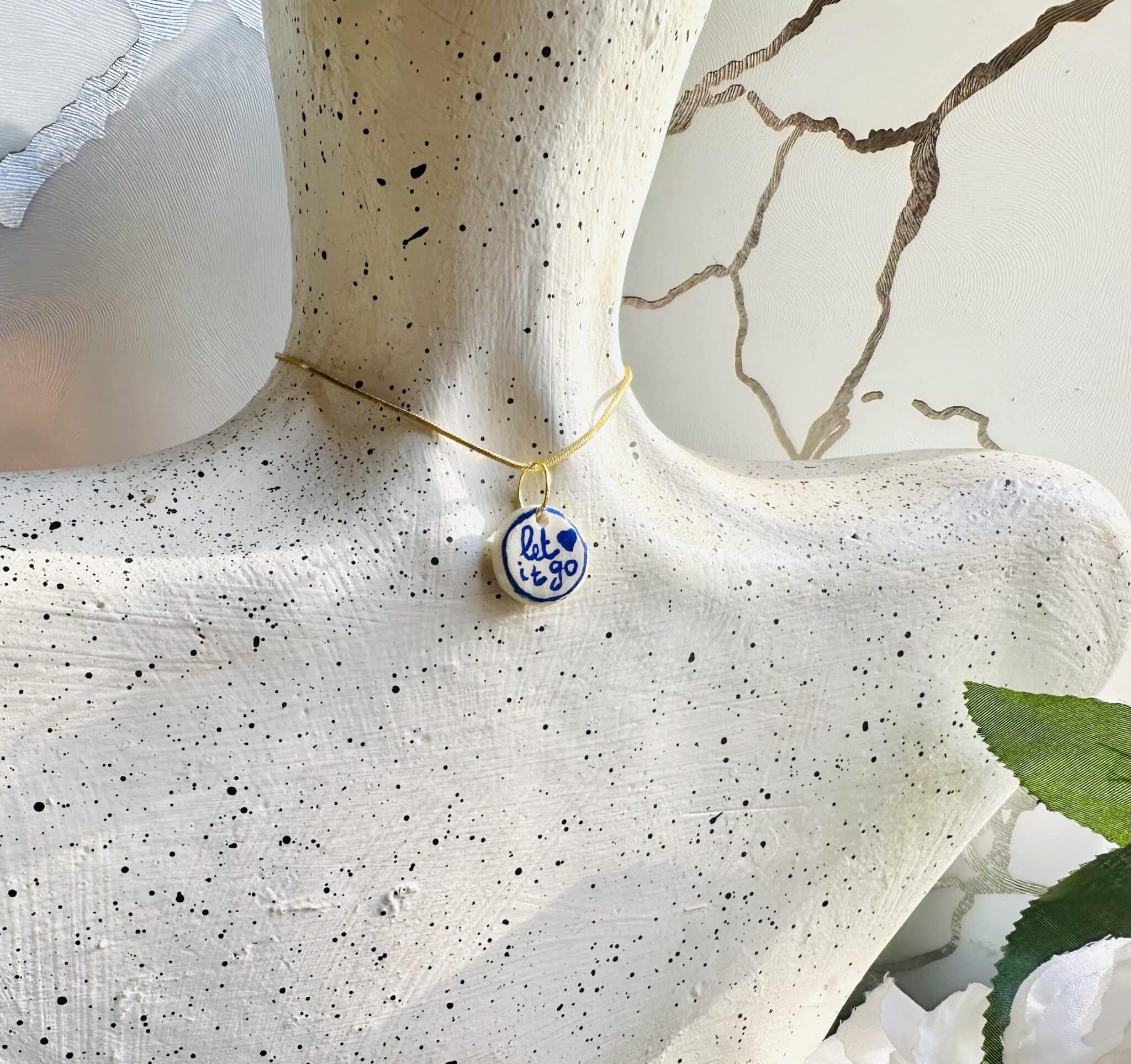 "Let it go" Necklace 3 Let it go Earring