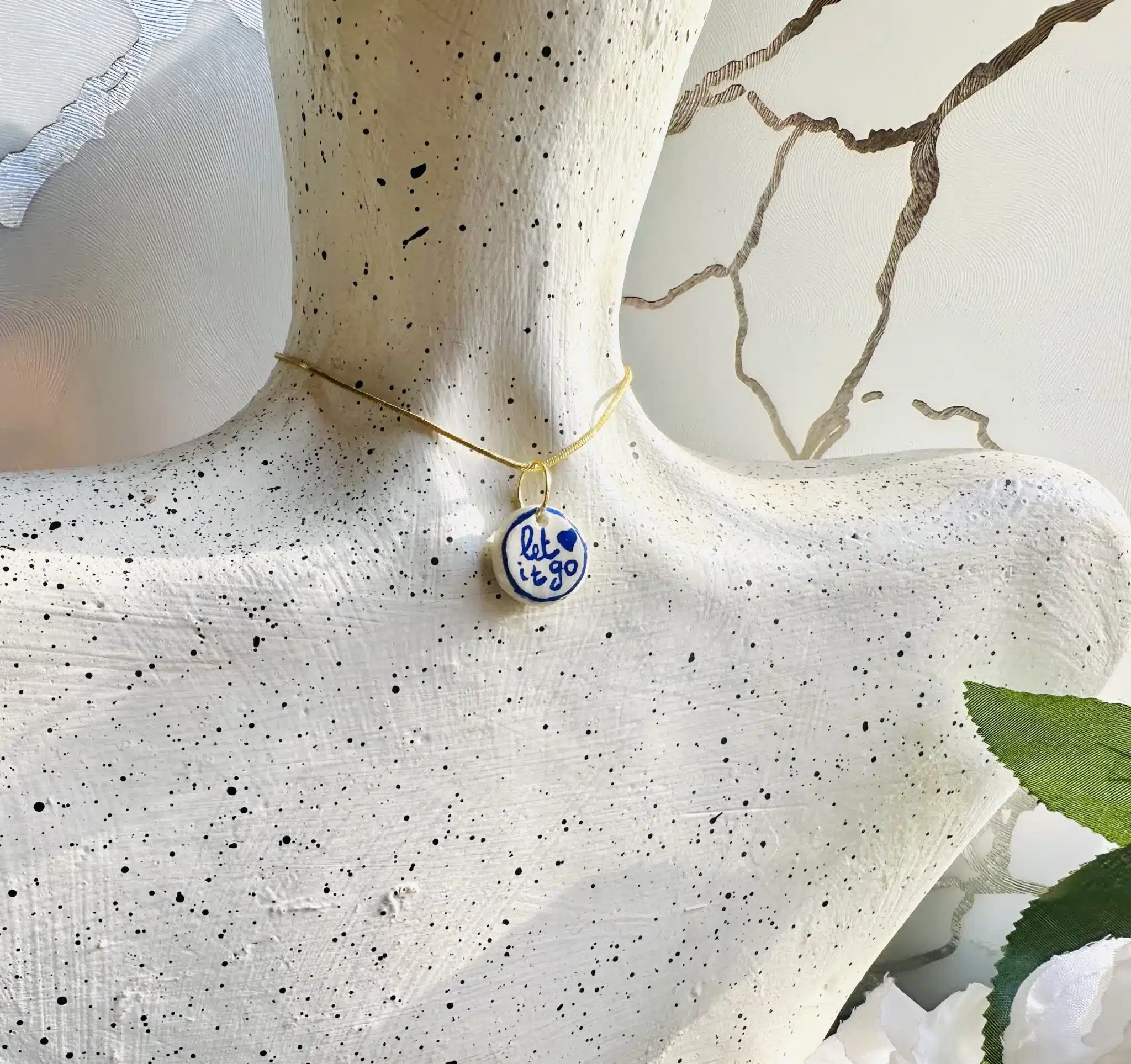 "Let it go" Necklace 3 Let it go Earring