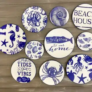 "The Beach House" Wall Plates Collection