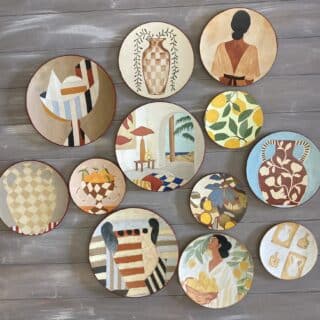 "Tuscany Sun" Wall Plates Collection
