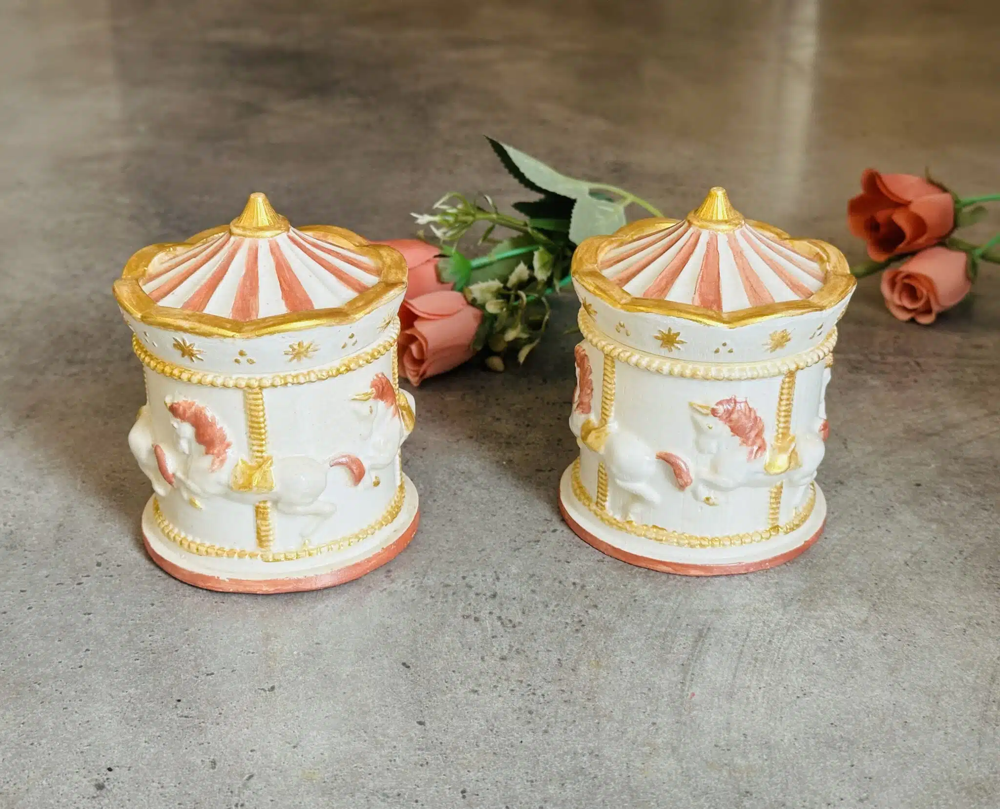 Set of Two Decorative Carousel Boxes 3 IMG 7230 scaled