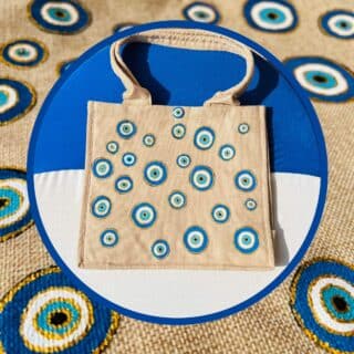 The blue Eyes Tote Bag